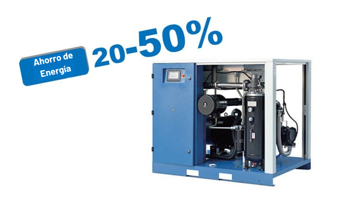 compresores a tornillo con velocidad variable